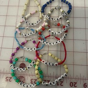 Taylor Swift Album bracelets!